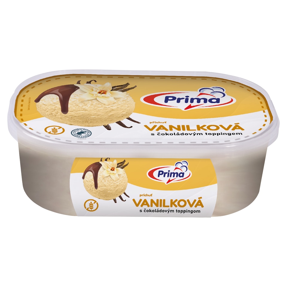 obrázok 1 z Prima Príchuť vanilková s čokoládovým toppingom 900 ml