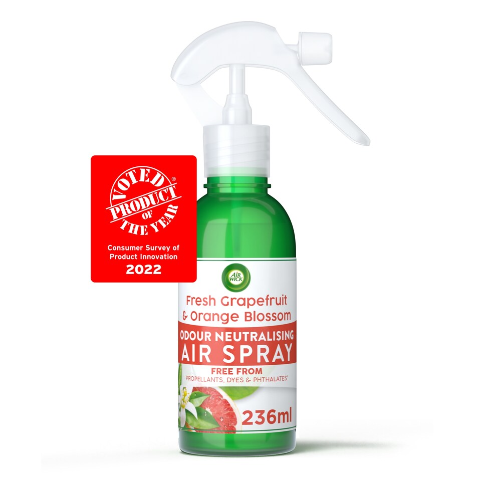 image 1 of Air Wick Fresh Grapefruit & Orange Blossom Spray236ml