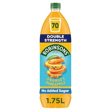 Robinsons Double Strength Orange & Pineapple Squash 1.75L 