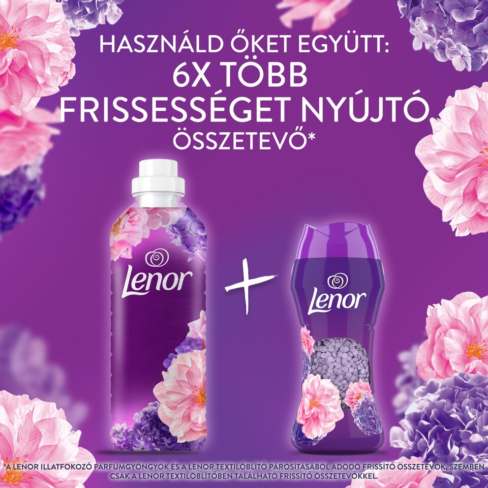 Lenor  Textilöblítő 94 Mosáshoz, Floral Bouquet  1. kép