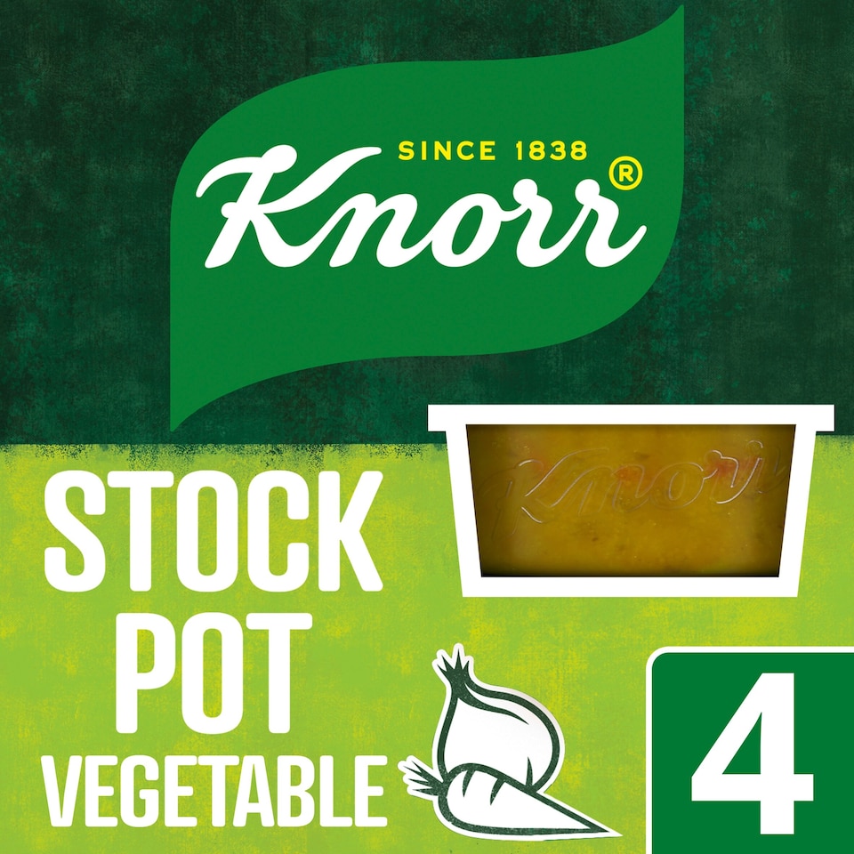 image 1 of Knorr Vegetable Stock Pot 4x28g