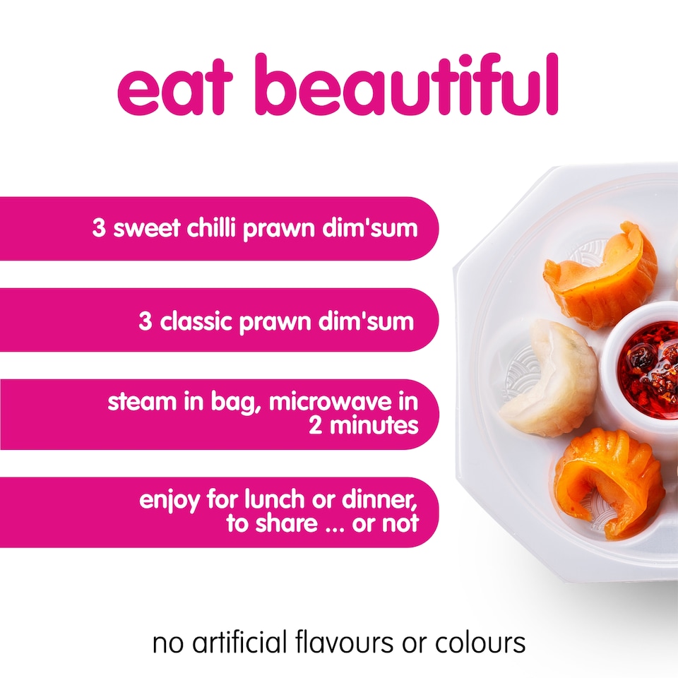 image 1 of itsu 6 prawn dim sum 168g