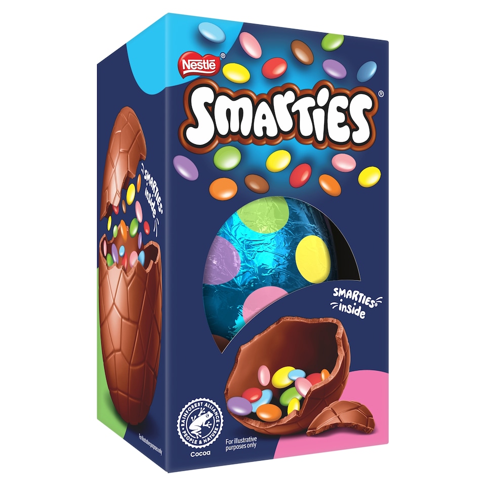 image 1 of Smarties Milk Chocolate Egg 100g