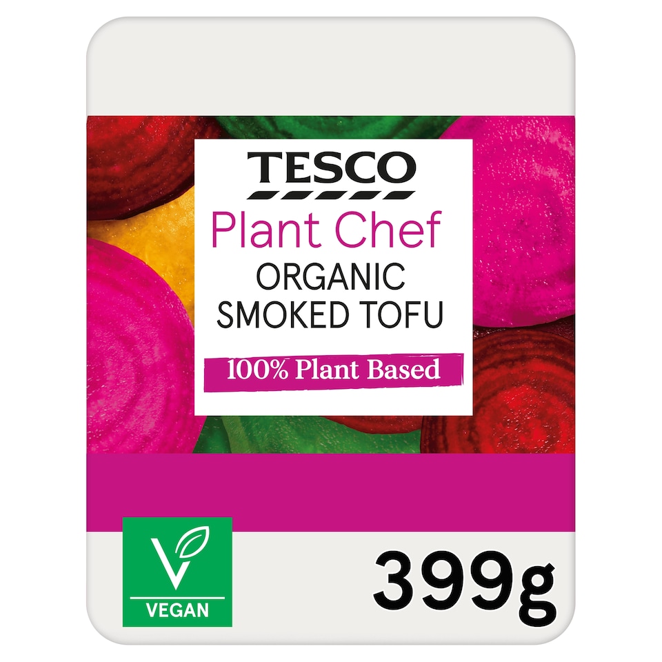 Tesco Plant Chef Organic Smoked Tofu 399g