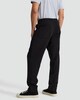 image 3 of F&F Comfort Stretch Drawstring Chino Trousers in Black