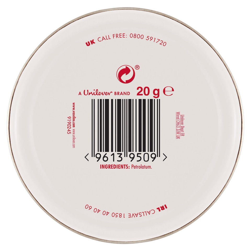 image 1 of Vaseline Lip Therapy Lulu Guinness 20G