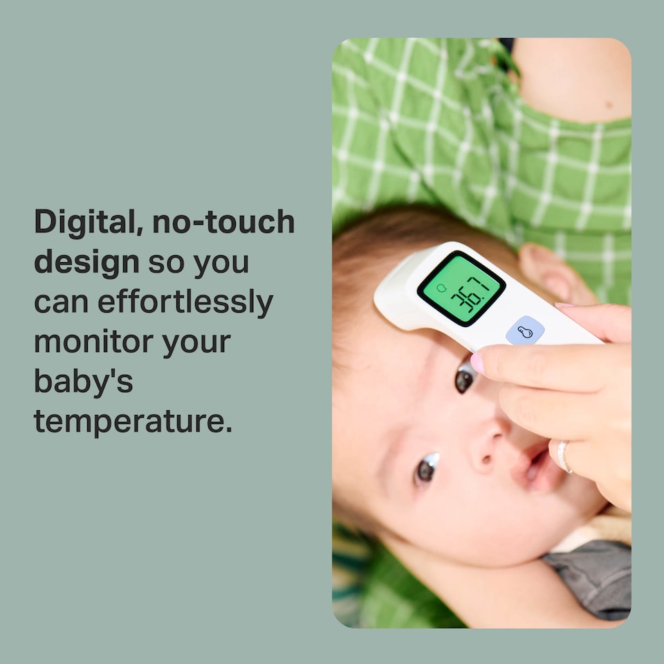 image 1 of Tommee Tippee Notouch Forehead Thermometer