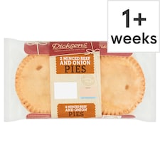 Dicksons Minced Beef & Onion Pies 2X169g