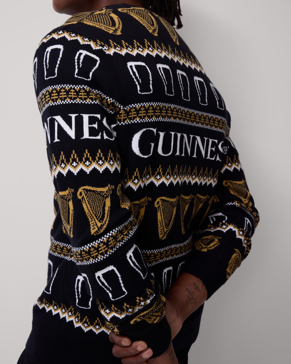 image 1 of Guinness Christmas Jumper in Multi