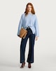 image 2 of F&F Knitted Slouchy Jumper with Wool in Blue