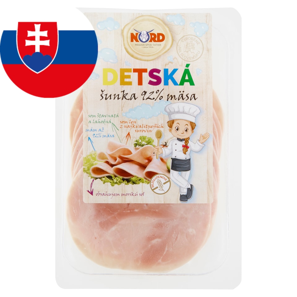 obrázok 1 z Nord Detská šunka 92% mäsa 100 g