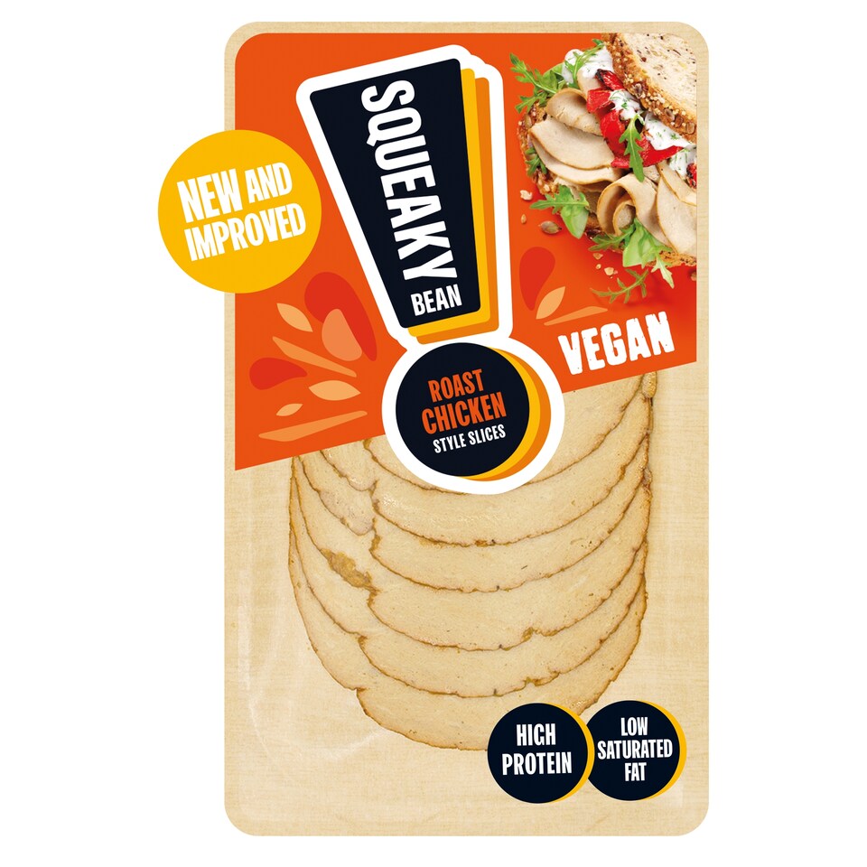 Squeaky Bean Roast Chicken Style Slices 80G
