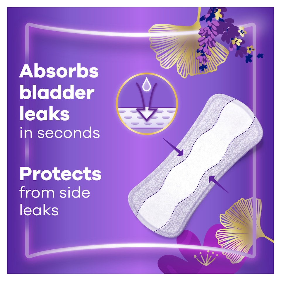 image 1 of Always Discreet Incontinence Liners Normal 24 Pack