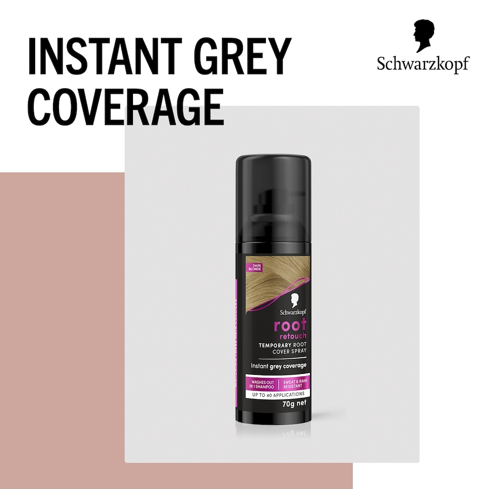 image 1 of Schwarzkopf Root Retouch Spray Dark Blonde 120Ml