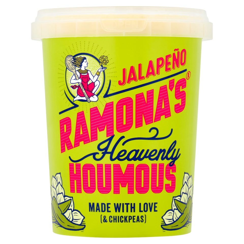 Ramona's Heavenly Houmous - Jalapeno 500g