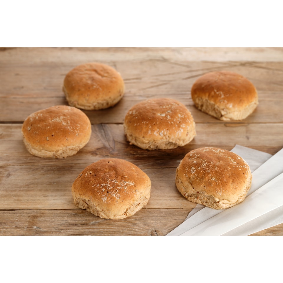 image 1 of Malted Grain Soft Roll 6 Pack