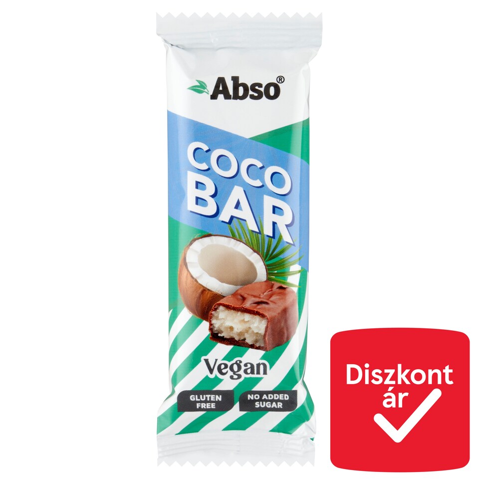 Abso Coco Bar kókusz szelet 35 g  1. kép