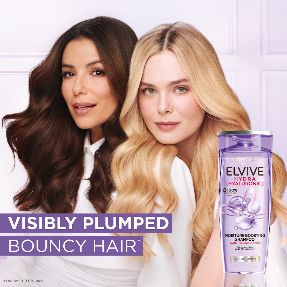 image 1 of L'Oreal Elvive Hydra Hyaluronic Shampoo 250ml