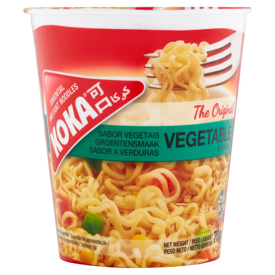Koka Pot Noodles Vegetable 70G