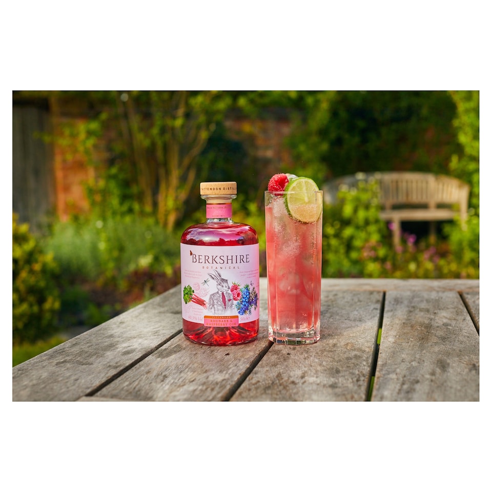 image 1 of Berkshire Botanical Rhubarb & Raspberry Gin 50Cl