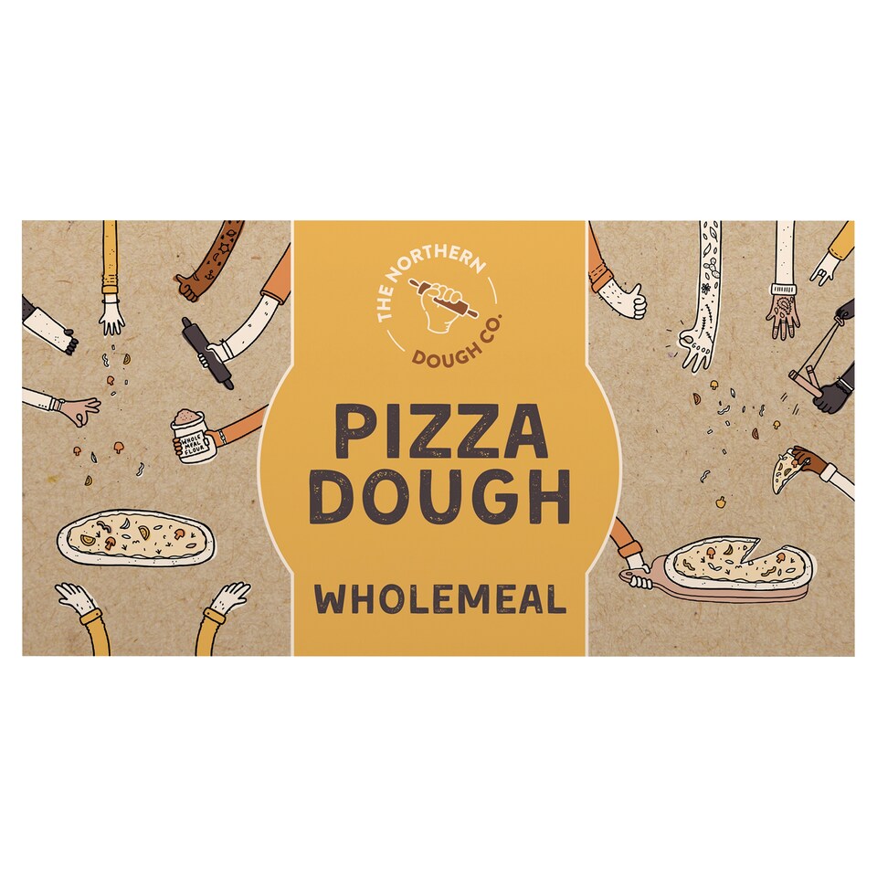 image 1 of Northern Dough Co. Pizza Dough Wholemeal 2 X 220G