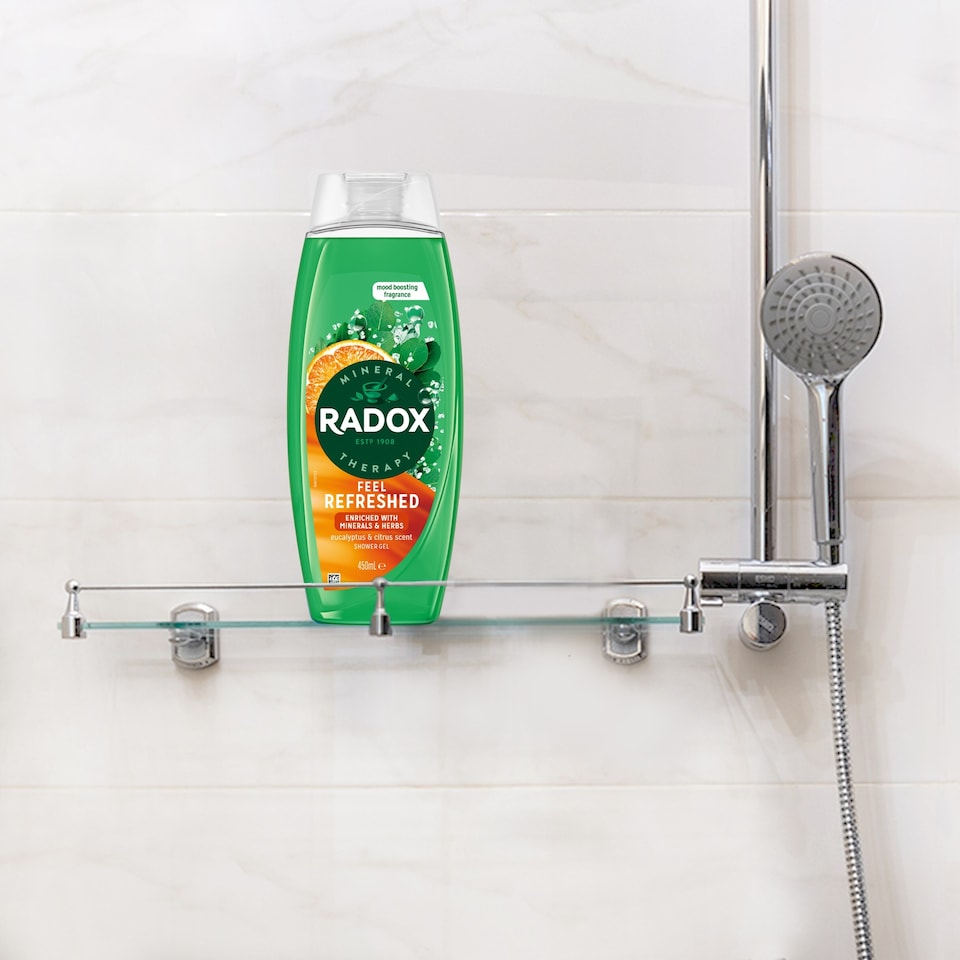image 1 of Radox Mineral Therapy Feel Refreshed Eucalyptus & Citrus Shower Gel 450 ml