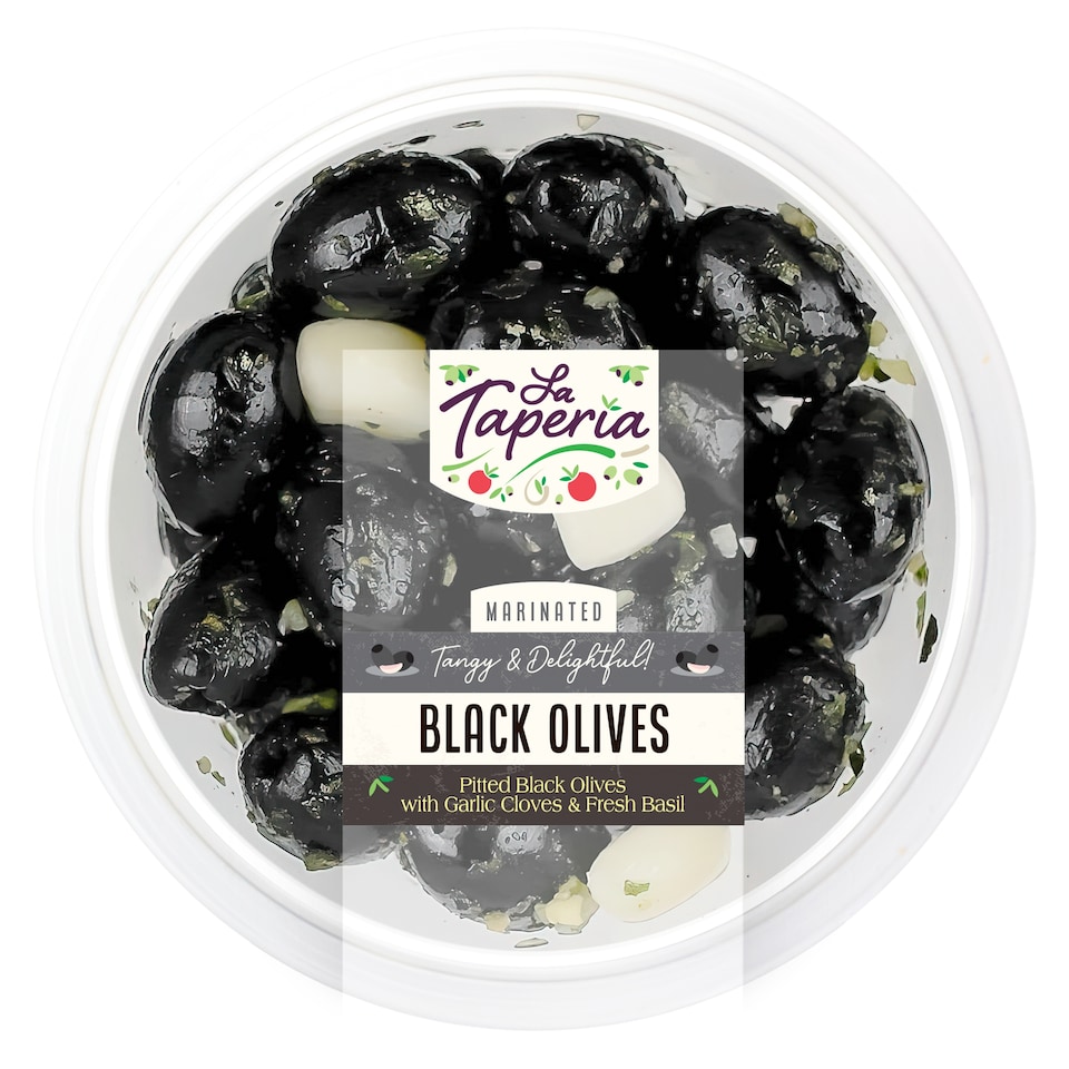 LA TAPERIA BLACK OLIVES 150g