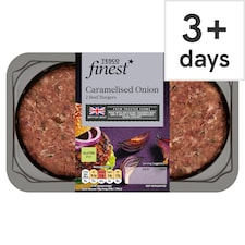 Tesco Finest 2 Caramelised Onion Burgers 340g
