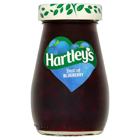 Hartleys Best Blueberry Jam 340G Tesco Groceries