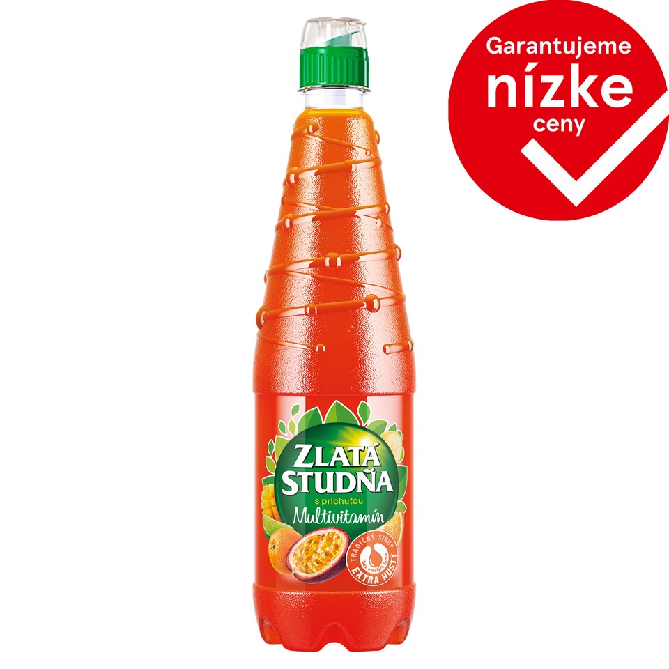 Zlatá Studňa Sirup s príchuťou multivitamín 0,7 l