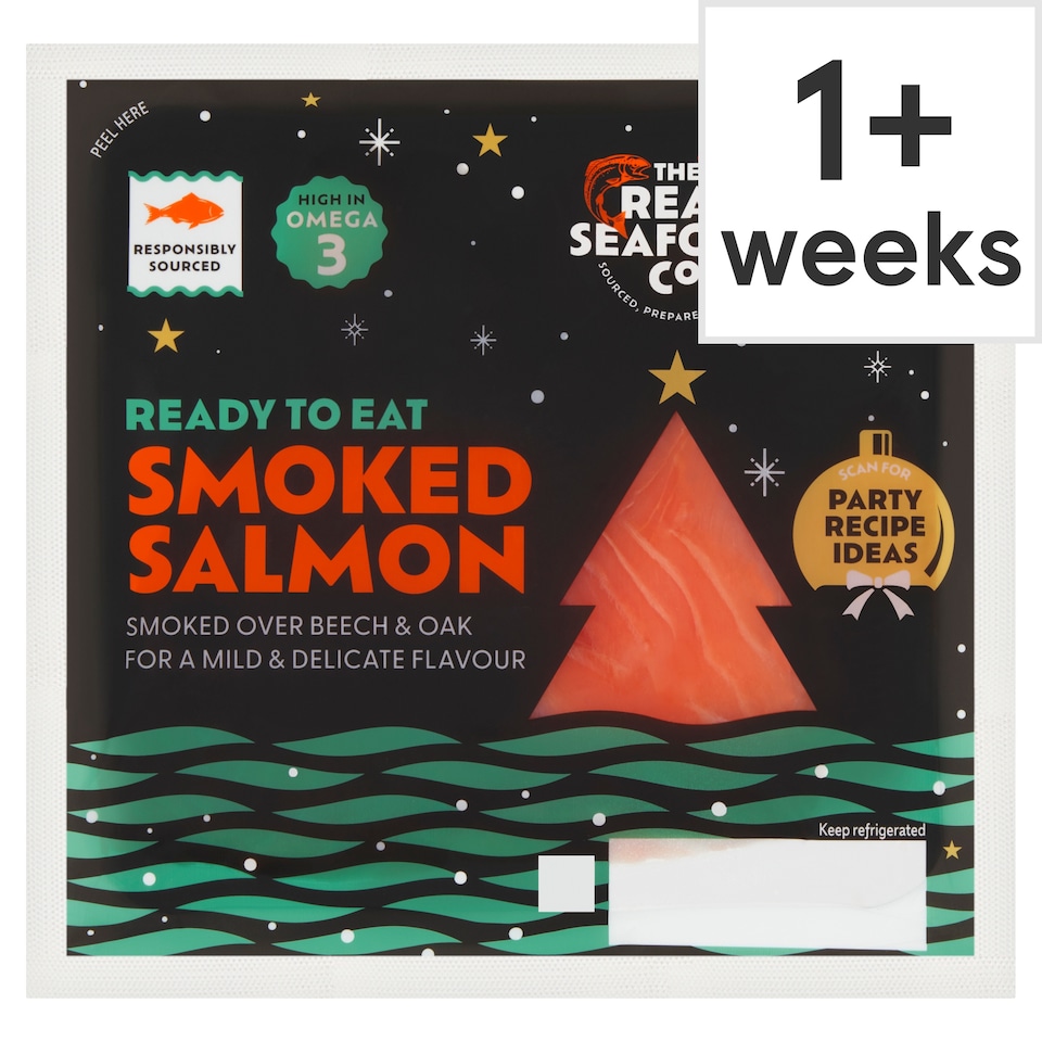 Tesco Smoked Salmon 100g 