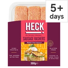 Heck 6 Smoky Chicken Sausage Rashers 300g