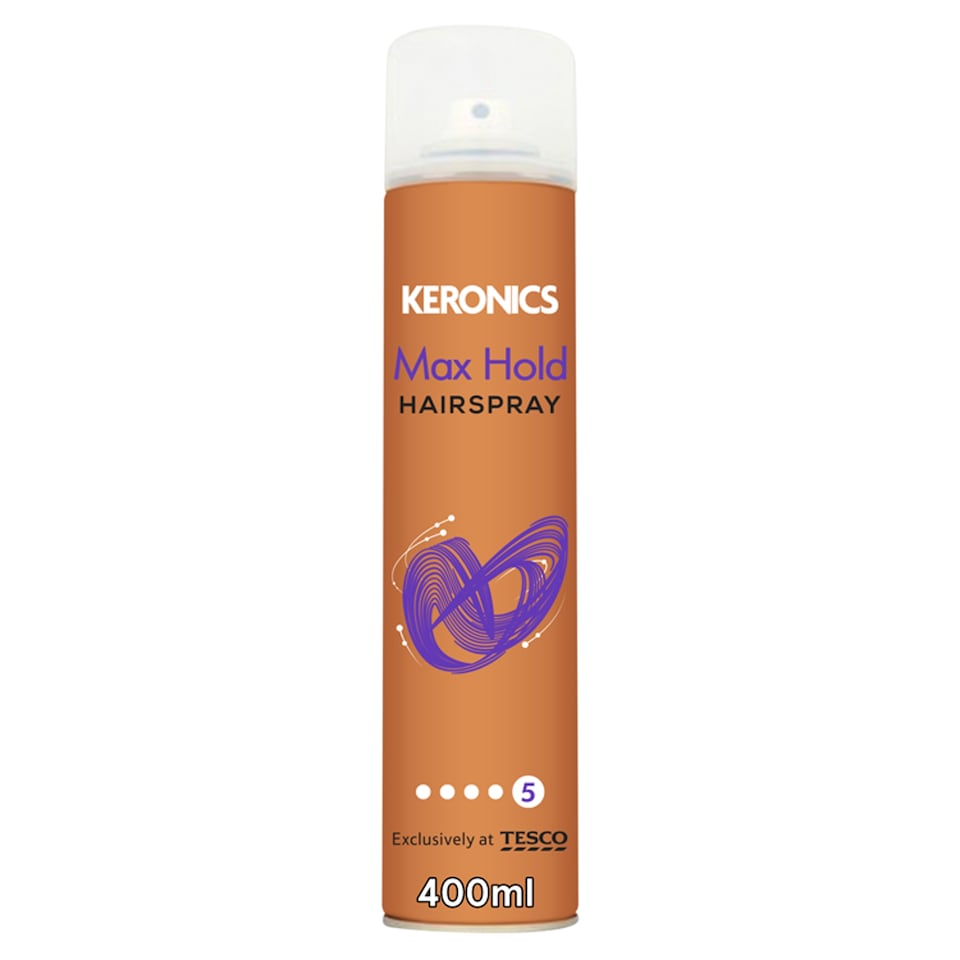 Keronics Max Hold Hairspray 400ml