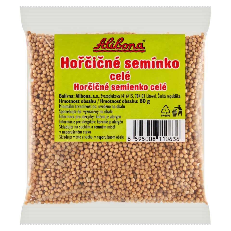 Alibona Hořčičné semínko celé 80g