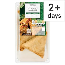 Tesco Vegetable Samosas 118g