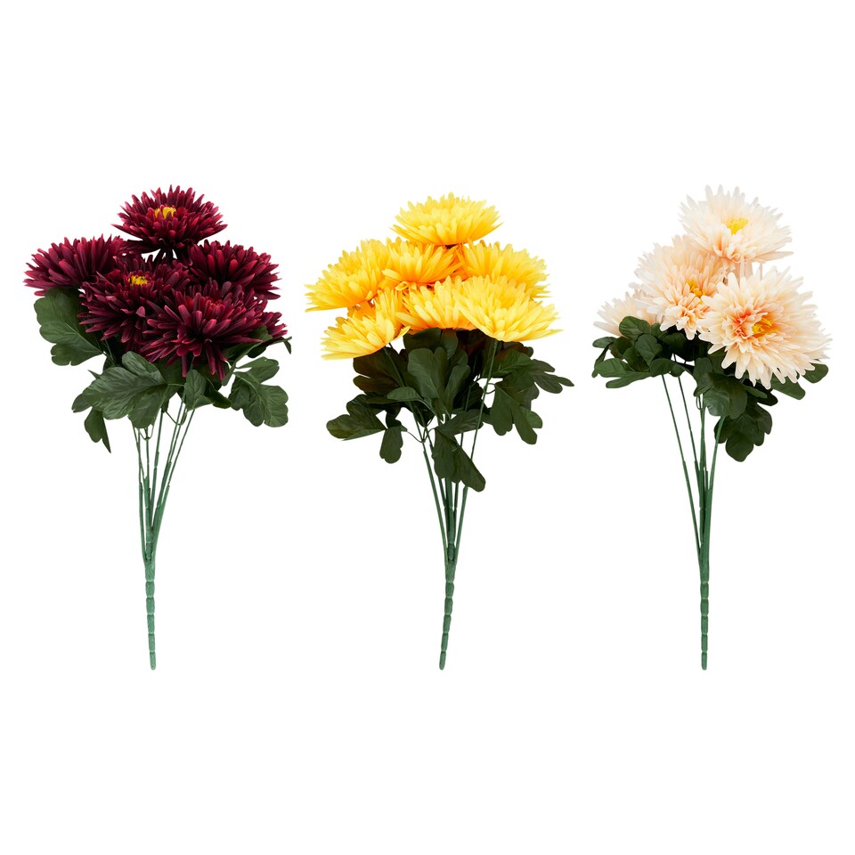 ESH Chrysanthemum Bouquet 57 x 13 cm 7 pcs