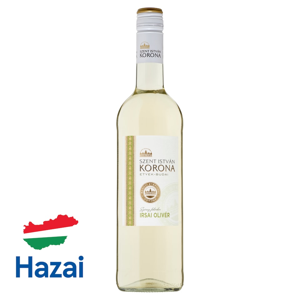 Szent István Korona Etyek-Budai Irsai Olivér Dry White Wine 11% 0,75 l