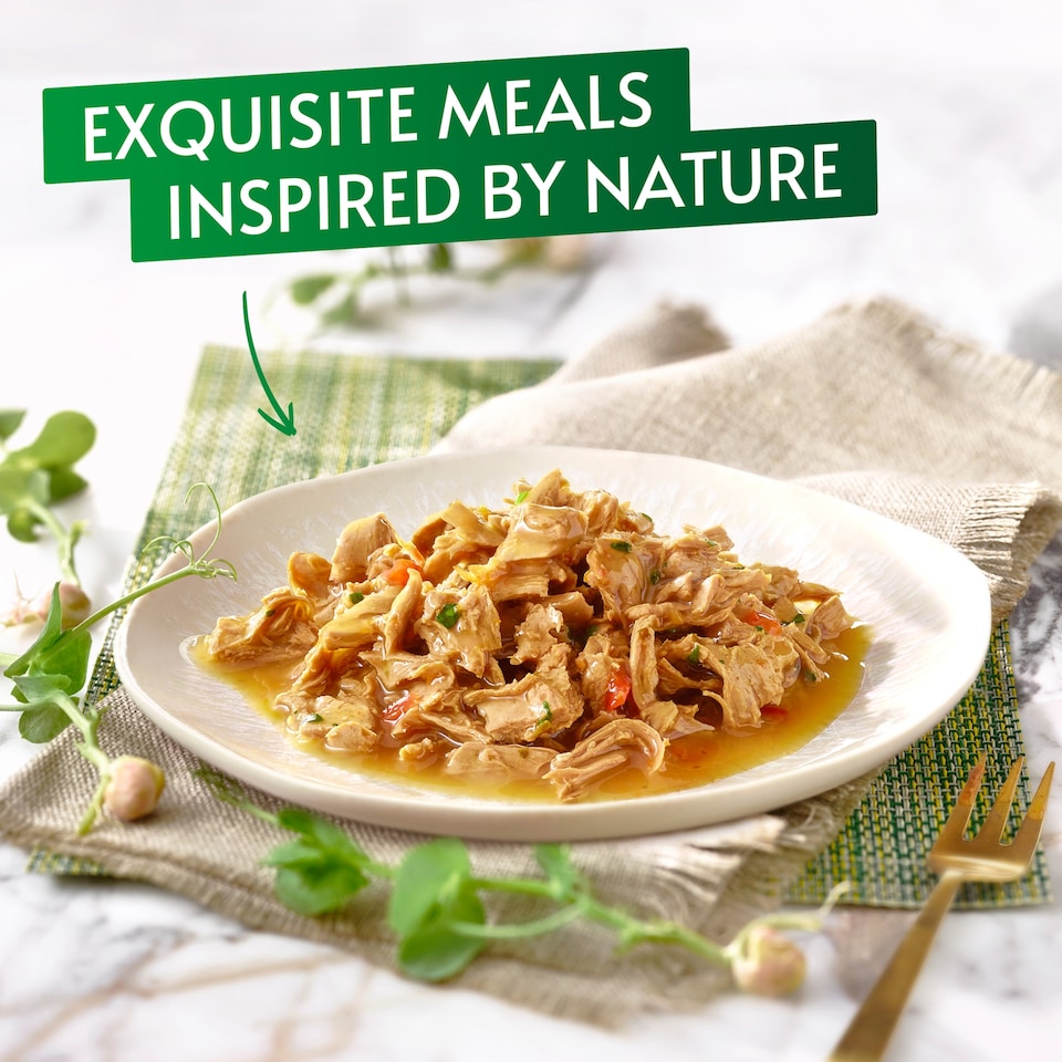 image 1 of GOURMET Nature's Creations Poultry Wet Cat Food 8x85g