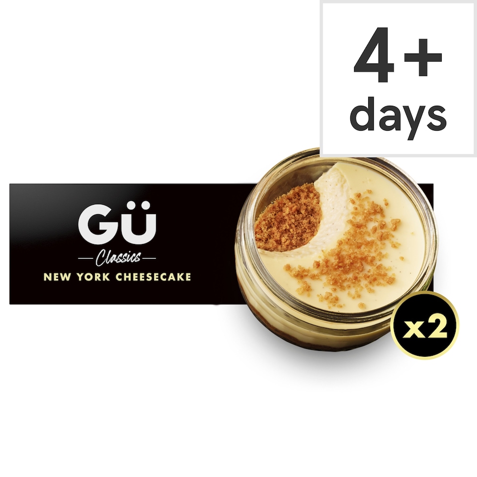 image 1 of Gu New York Cheesecakes 2X80g