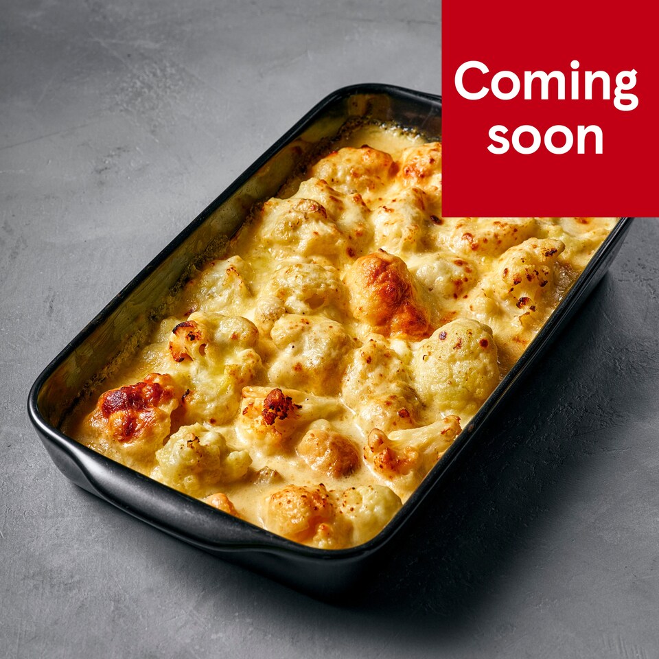 69. Tesco Finest Cauliflower Cheese 800g (Serves 6)