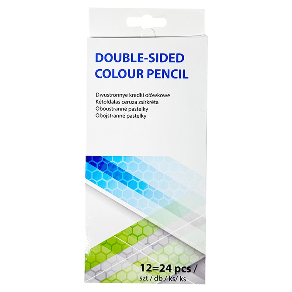 Obrázek 1 pro produkt Oboustranné barevné tužky 12 ks