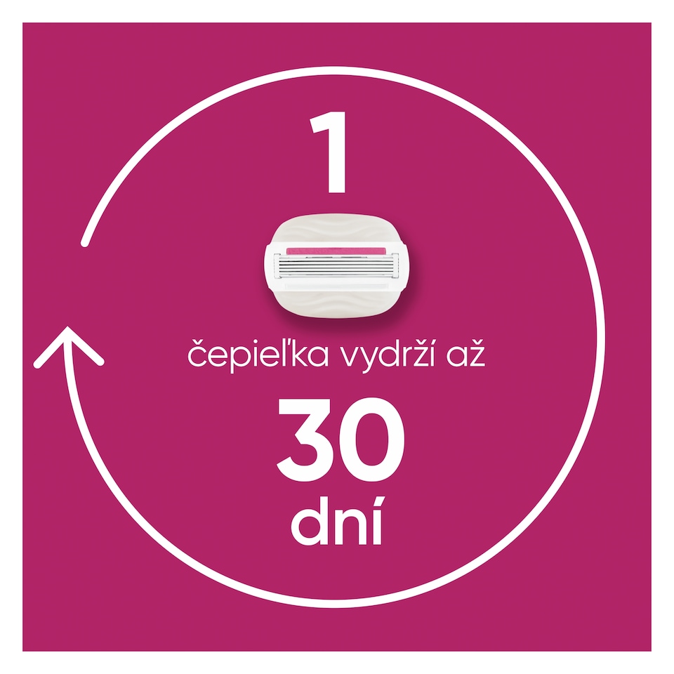 image 1 of Gillette Venus ComfortGlide Miami s vôňou Sugarberry holiaci strojček pre dámy náhradná hlavica
