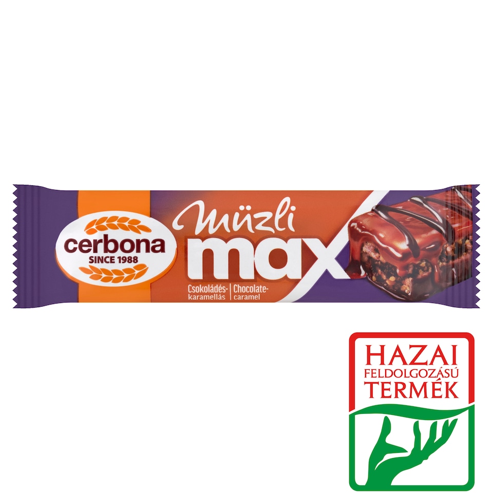 image 1 of Cerbona Müzli Max Chocolate-Caramel Muesli Bar 30 g
