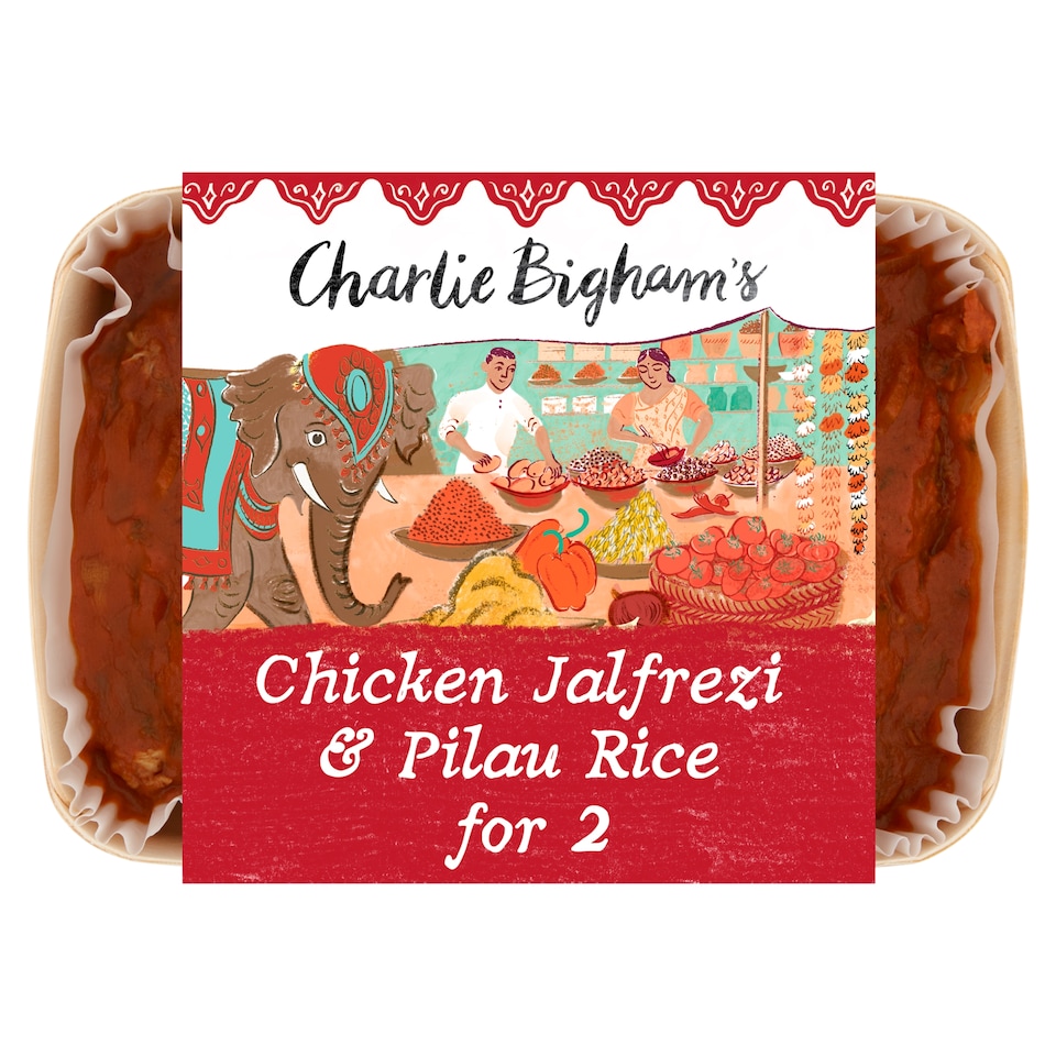 Charlie Bigham's Chicken Jalfrezi & Rice 845G