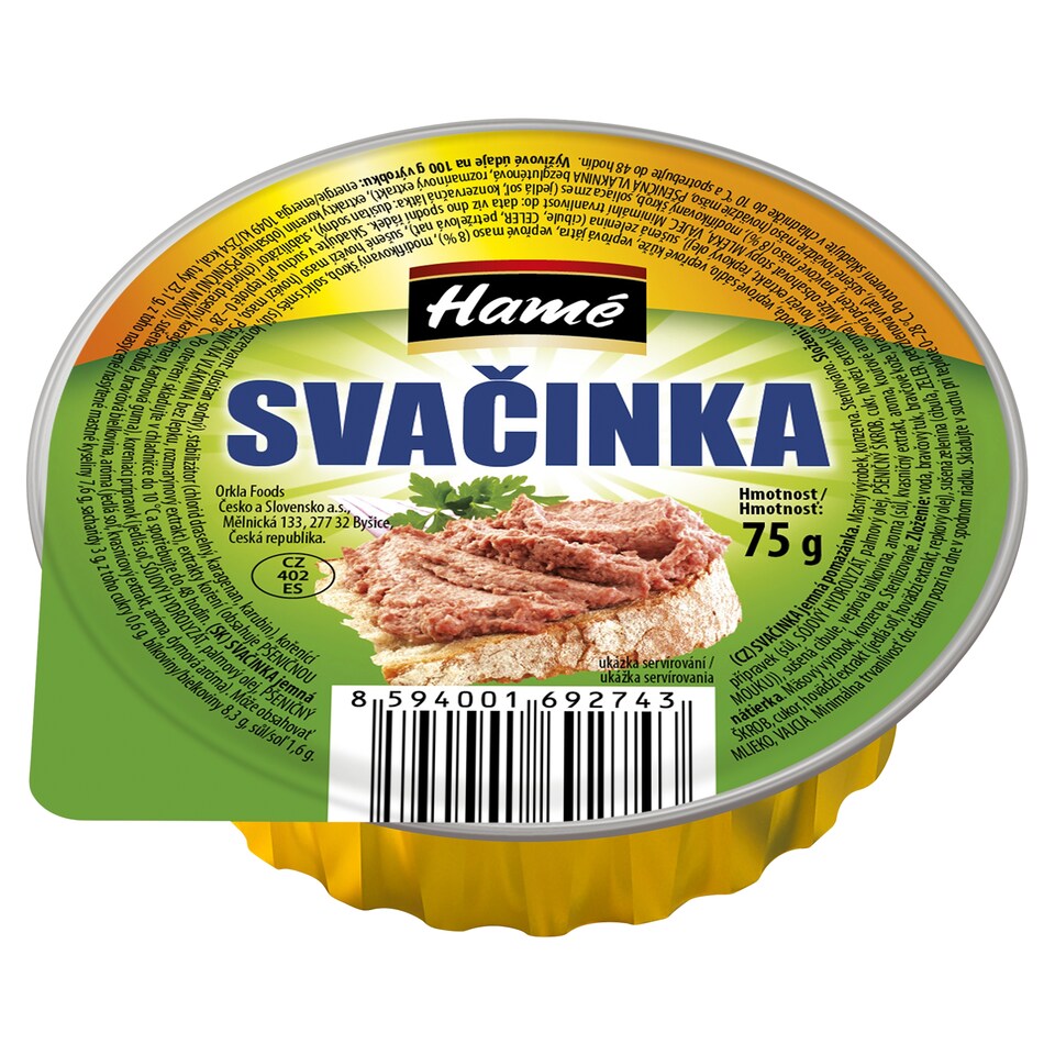 Hamé Snack Fine Spread 75g
