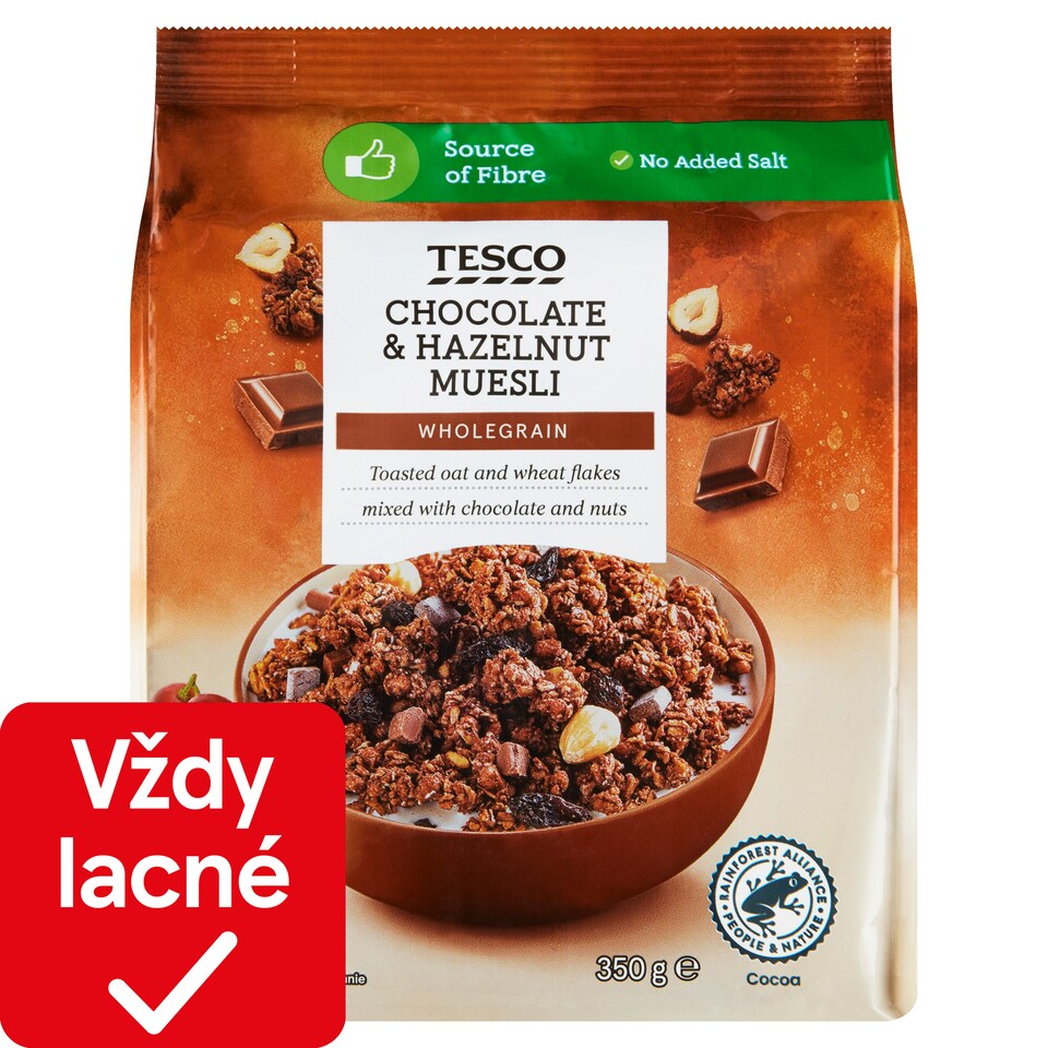 Tesco Chocolate & Hazelnut Muesli 350 g
