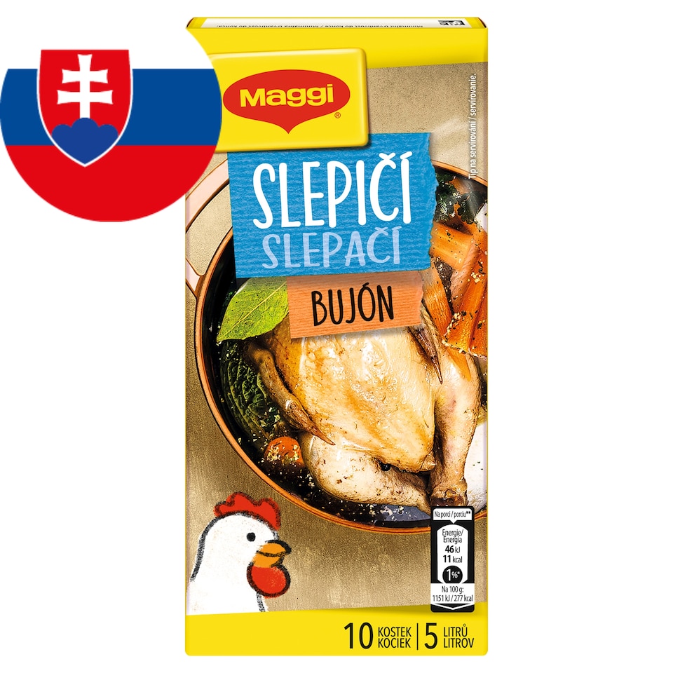MAGGI Chicken Broth in Cube 5 L 10 x 10 g