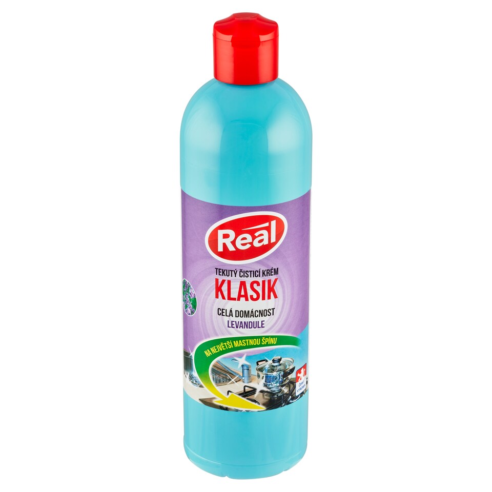 Obrázek 1 pro produkt Real Klasik tekutý čisticí krém levandule 600g
