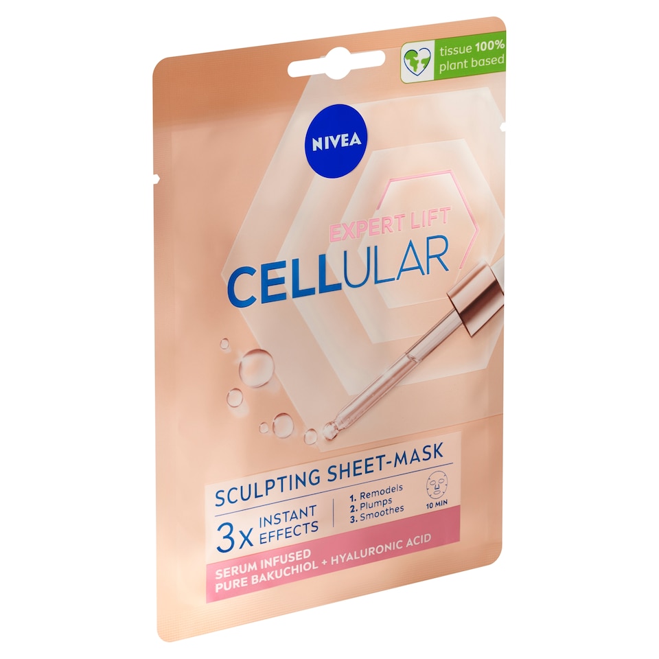 Obrázek 1 pro produkt Nivea Cellular Expert Lift Remodelační 10minutová textilní maska 1 ks