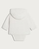 image 2 of F&F Baby 3-Piece Cotton Rich New to the World Set in White